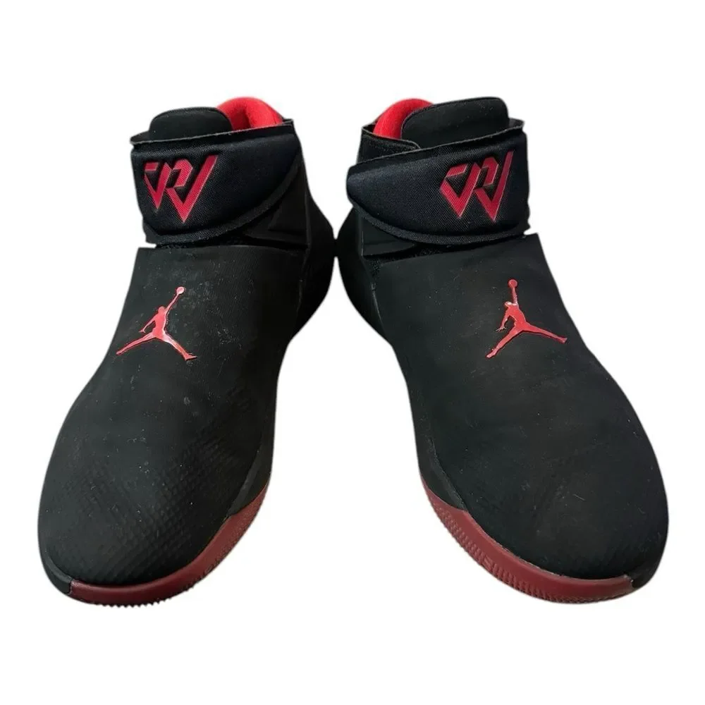 Jordan Nike Why Not Zer0.1 Bred Black Red Basketball Men's Sneakers 10